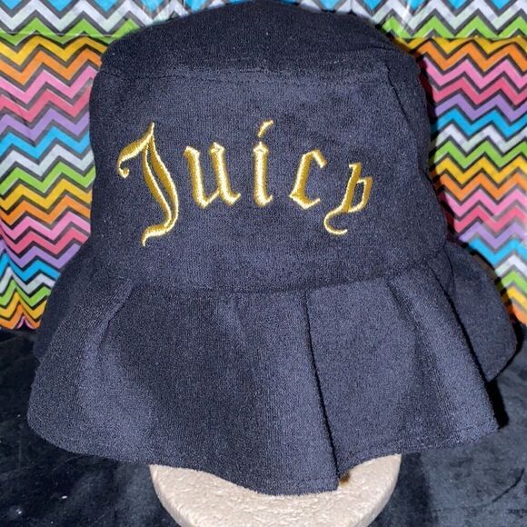 Juicy Couture Black Bucket Hat - Picture 3 of 5